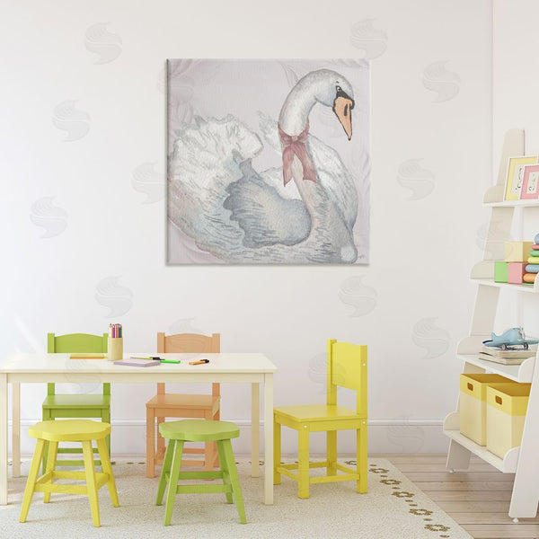 Stupell Industries Elizabeth Medley | Subdued Classic Swan Wall Art