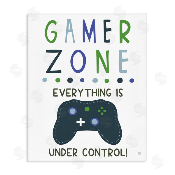 stupell industries Elizabeth Tyndall | Everything Under Control Gamer Zone Wall Art