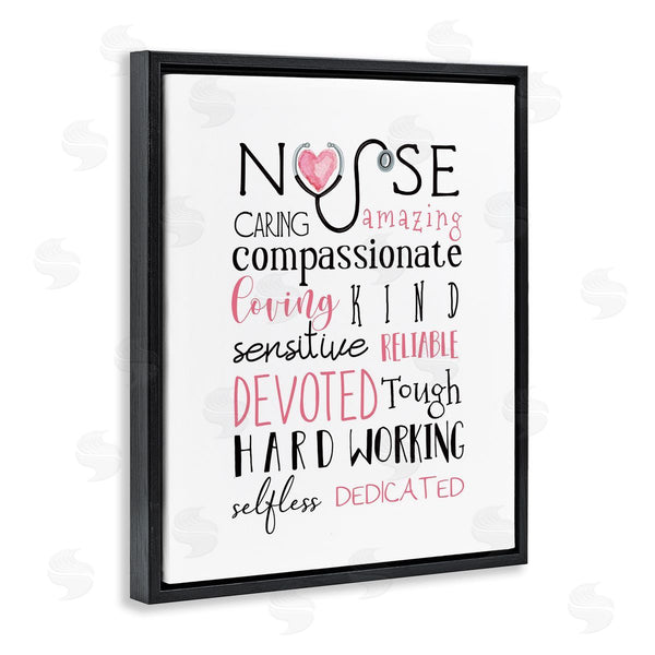 Stupell Industries Elizabeth Tyndall | Nurse Inspritational Healthcare List