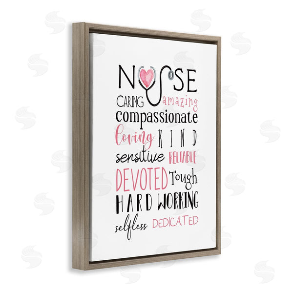 Stupell Industries Elizabeth Tyndall | Nurse Inspritational Healthcare List