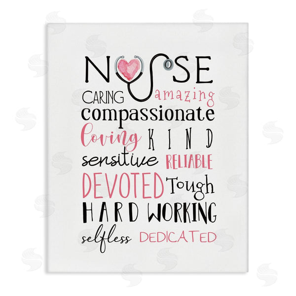 stupell industries Elizabeth Tyndall | Nurse Inspritational Healthcare List