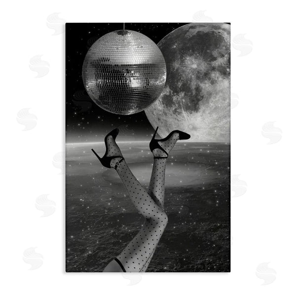stupell industries Elo Marc | Hangin' Over Disco & Planet Wall Art