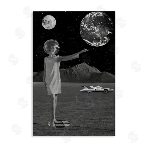 stupell industries Elo Marc | On A Mission Retro Space Wall Art