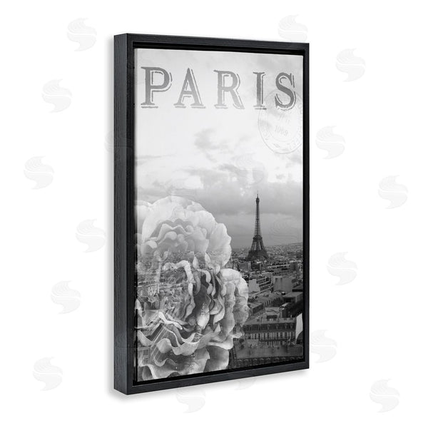 Stupell Industries Emily Navas | Paris Postcard In Monochrome Wall Art