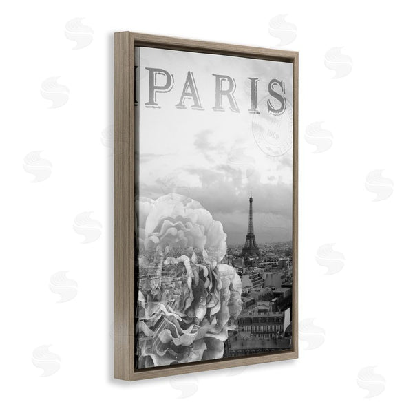 Stupell Industries Emily Navas | Paris Postcard In Monochrome Wall Art