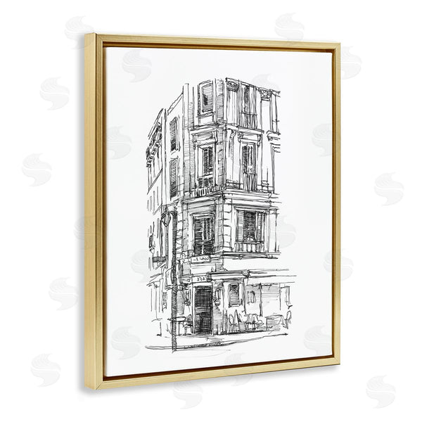 Stupell Industries Ethan Harper | Parisian Boulevard Architecture