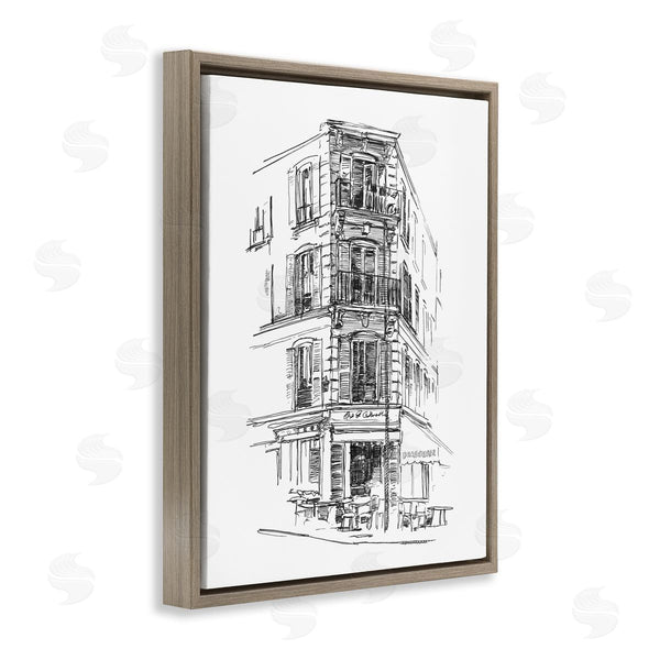 Stupell Industries Ethan Harper | Parisian Boulevard Study