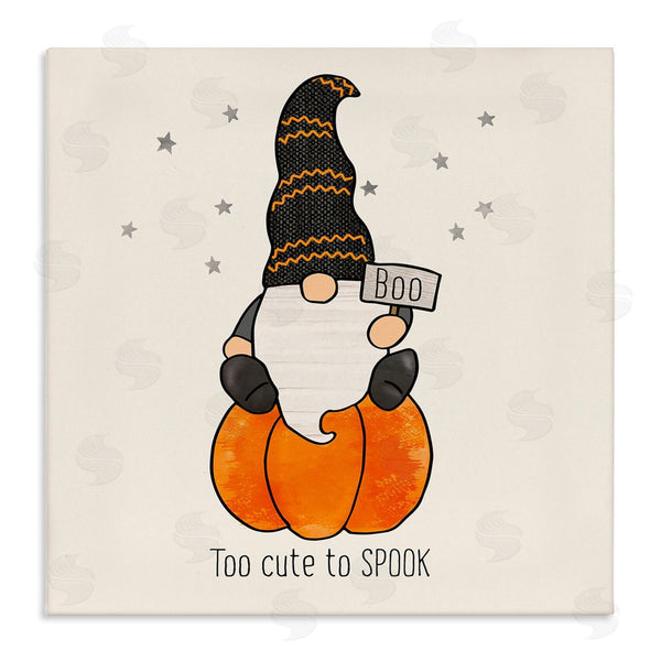 stupell industries Fluidity/PDR LLC. | Too Cute To Spook Gnome Phrase Wall Art