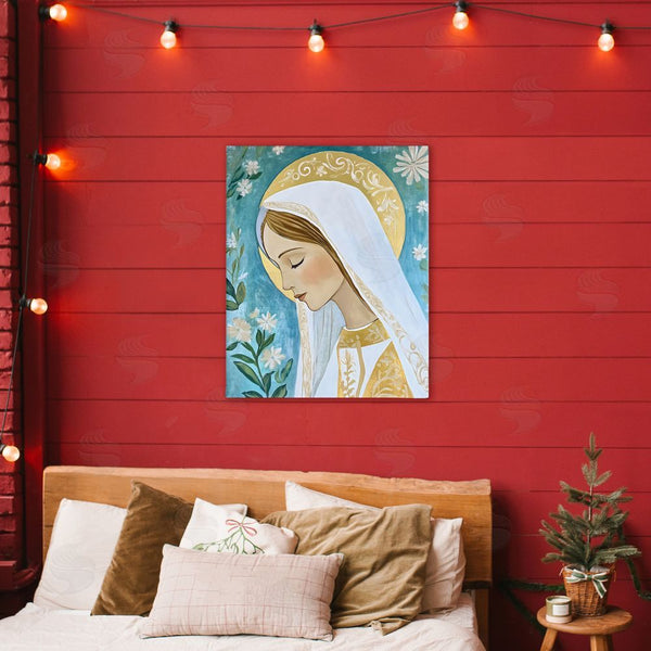 Stupell Industries Franklyn Gregory | Blessed Mary Portrait Wall Art
