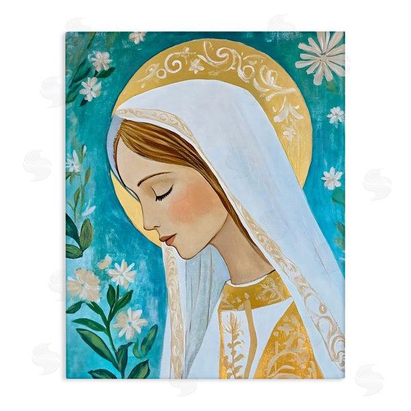 stupell industries Franklyn Gregory | Blessed Mary Portrait Wall Art