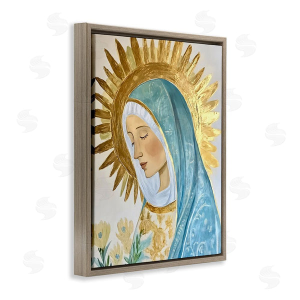 Stupell Industries Franklyn Gregory | Holy Mary In Gold Wall Art