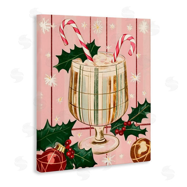 Stupell Industries Franklyn Gregory | Pastel Christmas Cocktail Wall Art