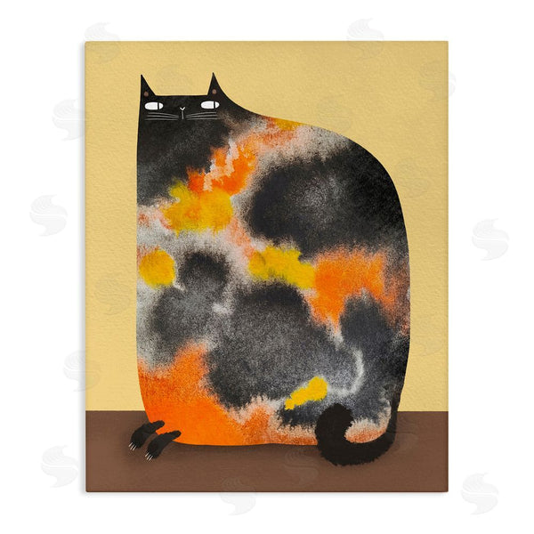 stupell industries Gabriela Avila | Diluted Calico Cat Wall Art stupell industries Gabriela Avila | Diluted Calico Cat Wall Art