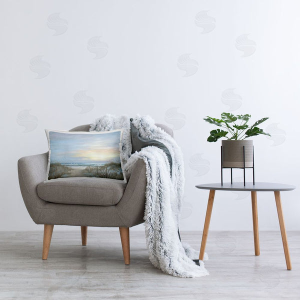 Stupell Industries Georgia Janisse | Serenity Path Sunset Throw Pillow