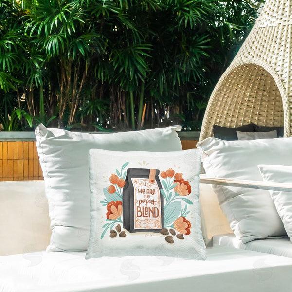 Stupell Industries Gia Graham | Perfect Blend Coffee Printed Throw Pillow