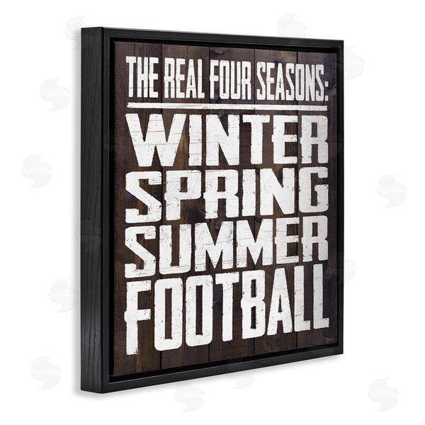 Stupell Industries Gigi Louise | The Real Seasons Football