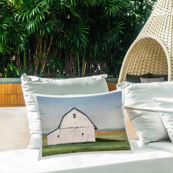 Stupell Industries Gina Matarazzo | Weathered And Wise Barn Throw Pillow