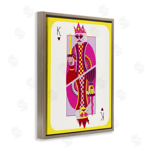 Stupell Industries Grace Popp | Bright Trendy King Card