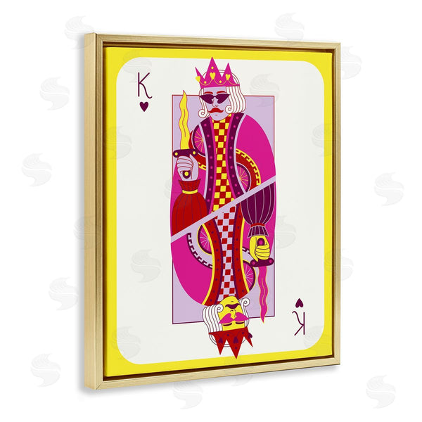 Stupell Industries Grace Popp | Bright Trendy King Card