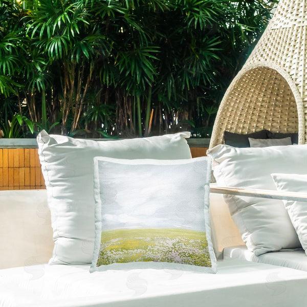 Stupell Industries Grace Popp | Endless Spring Meadow Printed Throw Pillow