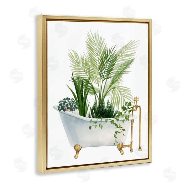 Stupell Industries Grace Popp | Various Plants Greenery Vintage Tub