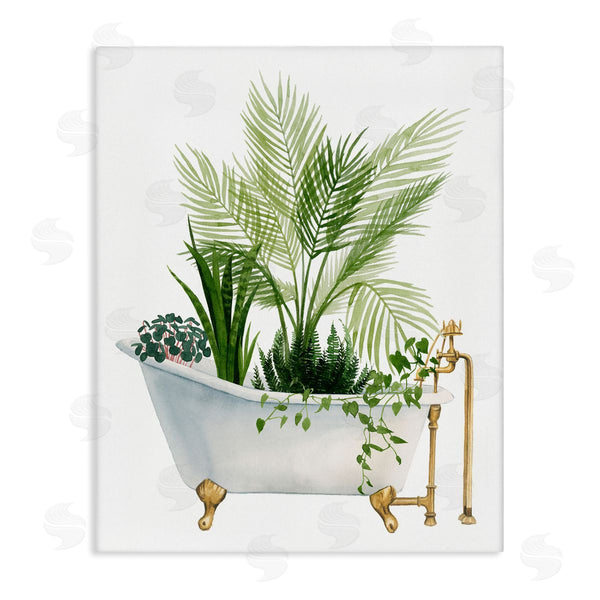 stupell industries Grace Popp | Various Plants Greenery Vintage Tub