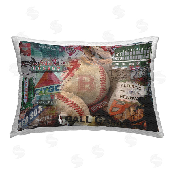 Stupell Industries Graffi*tee Studios | Entering Fenway Baseball Collage