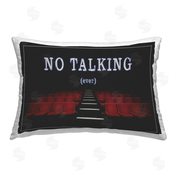 stupell industries Graffi*tee Studios | No Talking Move Theater