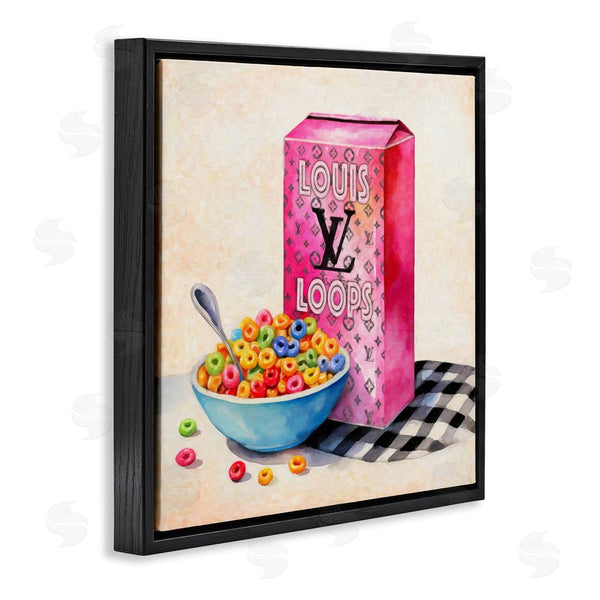 Stupell Industries Grotto Studios | Fashion Loops Cereal