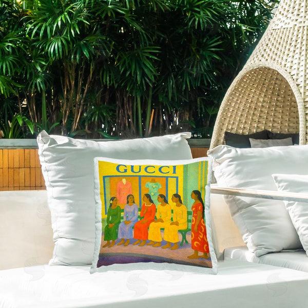 Stupell Industries Grotto Studios | Gaugin Style Glam Throw Pillow