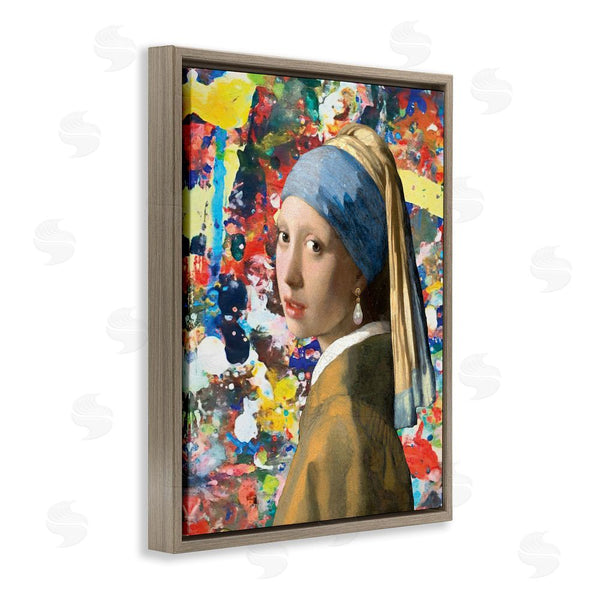 Stupell Industries Grotto Studios | Modern Splatter Iconic Pearl Earring