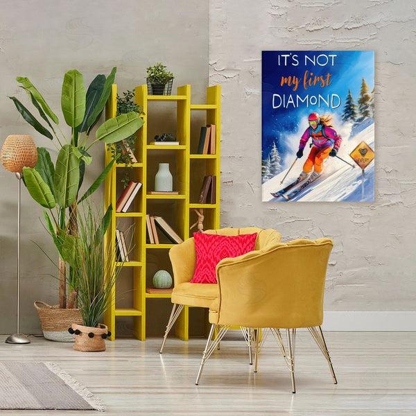 Stupell Industries Grotto Studios | Not My First Diamond