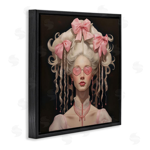 Stupell Industries Grotto Studios | Rococo Woman Opulent Ribbons