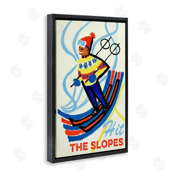 Stupell Industries Grotto Studios | Vintage Hit The Slopes