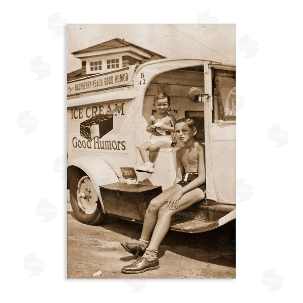 stupell industries Grotto Studios | Vintage Ice Cream Truck