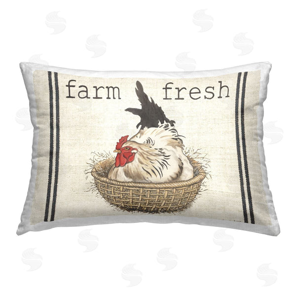 stupell industries Gwendolyn Babbit | Farm Hen in Basket