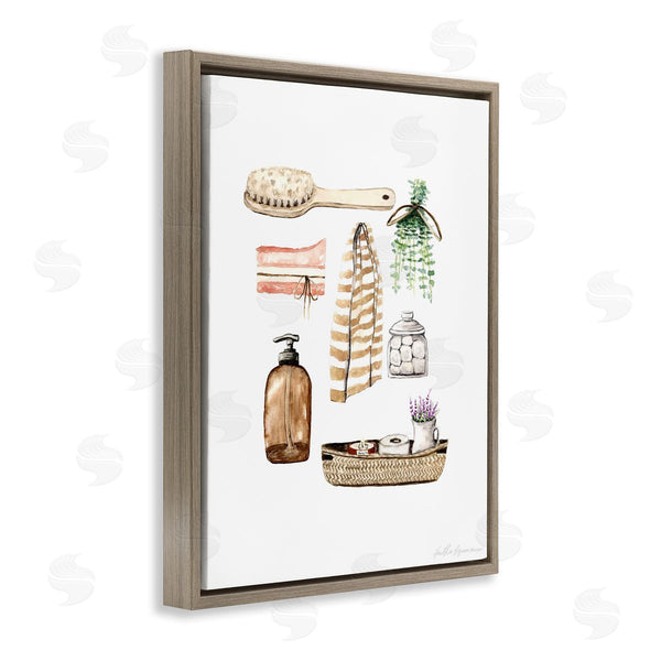 Stupell Industries Heather Desormeaux | Bathroom Goods Chart