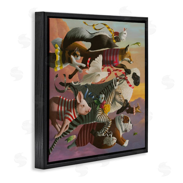 Stupell Industries Heather Gauthier | Thick As Thieves Animals Wall Art
