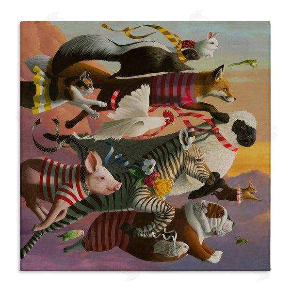 stupell industries Heather Gauthier | Thick As Thieves Animals Wall Art
