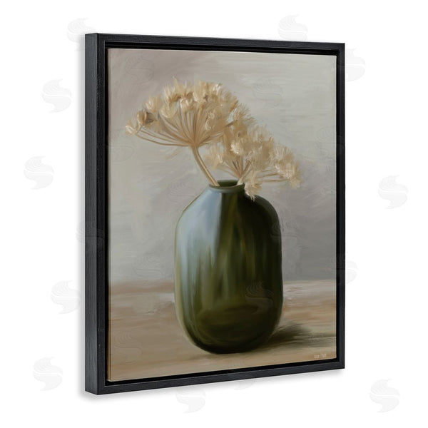 Stupell Industries House Fenway | Dried Blooms In Green Vase Wall Art