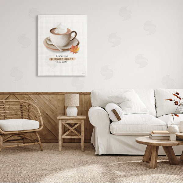 Stupell Industries House Fenway | The Pumpkin Spice To My Latte Romantic Phrase Wall Art