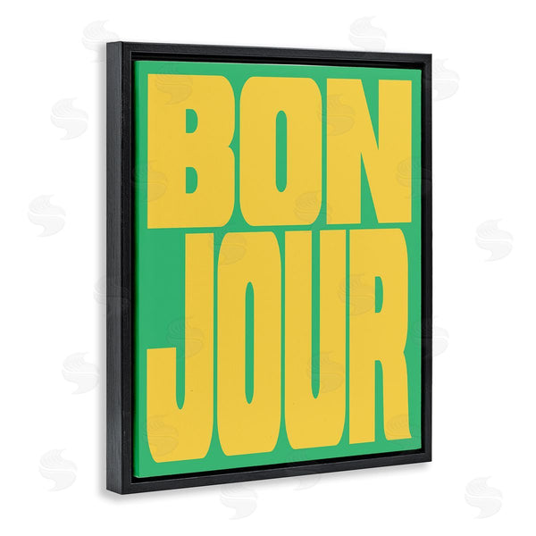 Stupell Industries House Of Lulu | Bonjour Yellow & Green