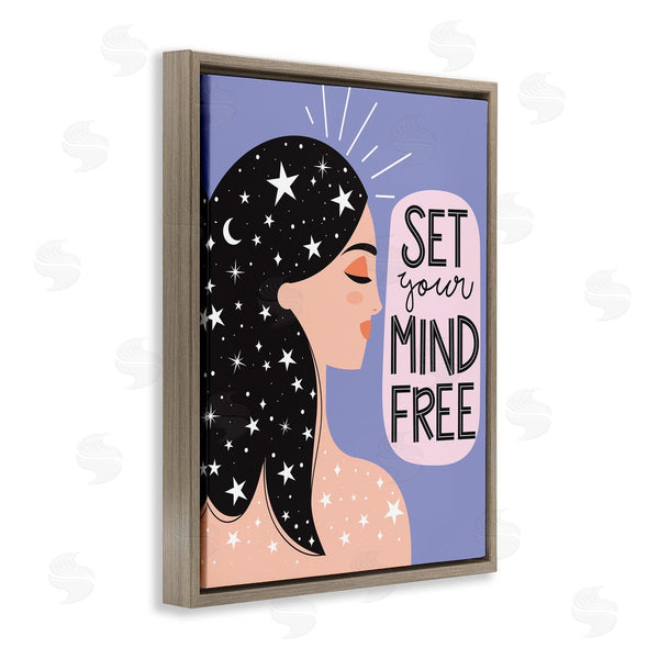 Stupell Industries Ilis Avilés | Set Your Mind Free Female Constellations