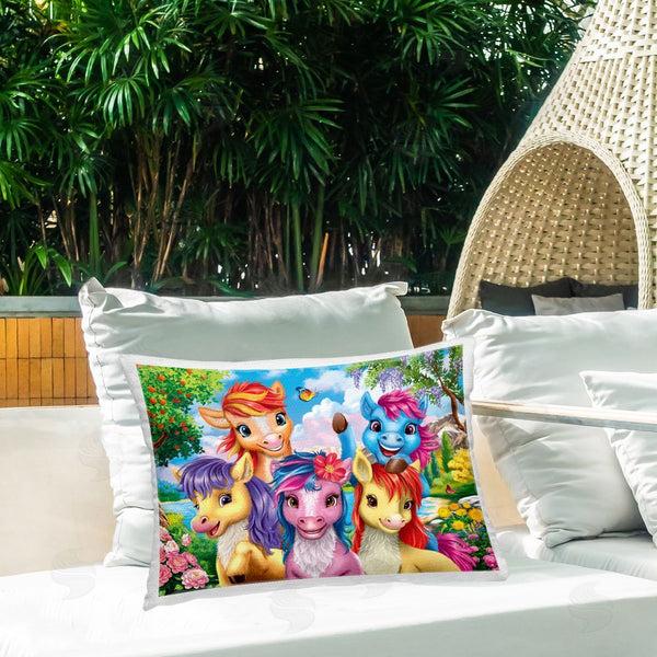 Stupell Industries Image World | Bright Ponies Selfie