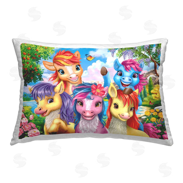 stupell industries Image World | Bright Ponies Selfie