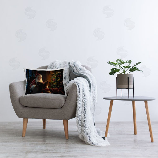 Stupell Industries Imagine It Images | Santa Reading By Tree