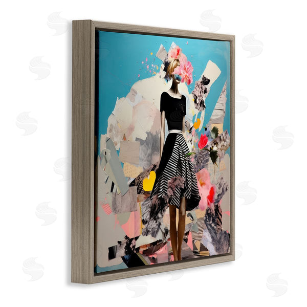 Stupell Industries Irena Orlov | Surreal Collage Woman Wall Art
