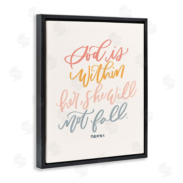 Stupell Industries Isabela Schielke | Inspirational She Will Not Fall