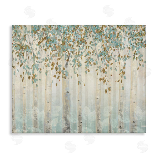 stupell industries James Wiens | Abstract Soft Forest Leaves Trees