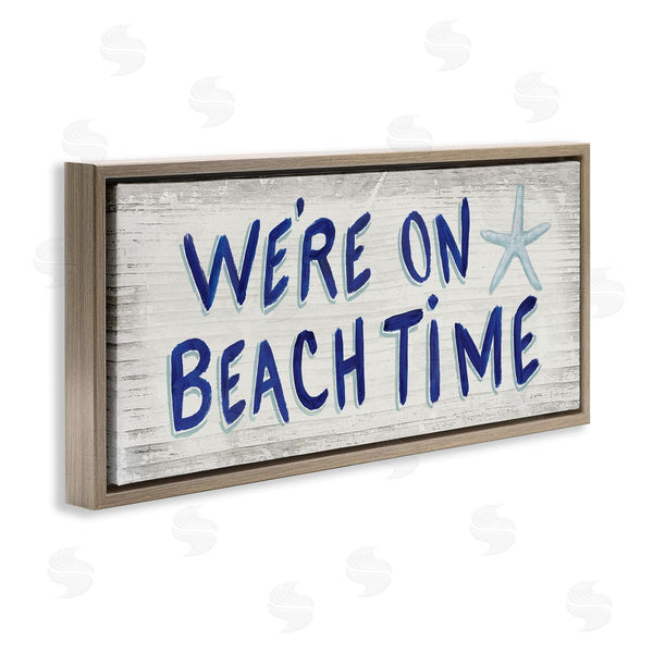 Stupell Industries James Wiens | We're On Beach Time Starfish Wall Art